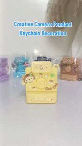 SSP Mini Projector Camera Keychain Childrens Toy Cute Cartoon Bag Pendant Car Keychain Gift
