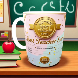 PRINTBLESS Best teacher Mug Design with Box 11oz