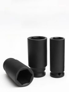 Tuolis 1/2 Pneumatic Sleeve Wheel Wrench Effortless Lengthened Small Wind Gun Thickened Hex HD Electric Industrial Grade