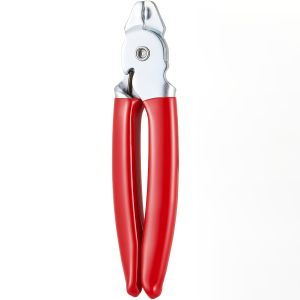 Multi-function Wear Resistant Hog Ring Pliers Straight and Bent Carbon Steel for Animal Cage Rope Bag DIY Auto Upholstery