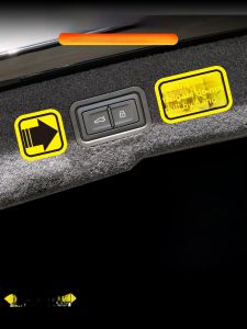 Personalized Car Trunk Opening Indication Sticker