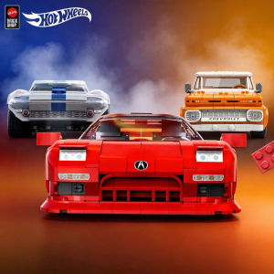 MATTEL | Xe Đồ Chơi LEGO Đã Lắp Ráp Phong Cách Hot Wheels Bản Đặc Biệt