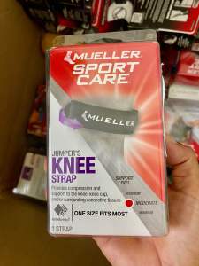 Băng Đầu Gối Mueller Jumper’s Knee Strap – Black (992)