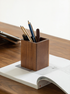 FANHAN | Customized Office Walnut Wood Pen Holder