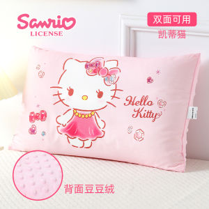 หมอนเด็ก หมอนผ้าฝ้ายทรงสี่เหลี่ยม หมอนเสริมคervical สำหรับเด็ก วัย 3-6 ปี ขึ้นไป หมอนผ้าฝ้ายสำหรับเด็กผู้หญิง หมอนเด็ก