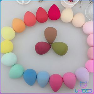 Makeup Air Sponge Beauty Egg Powder Puff Droplet Shape Wet & Dry Water Expandable Skin Friendly Smooth Finish Save Foundation