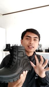 ARMY86 Sepatu PDL Black Knight / Sepatu PDL Pendek terbaru