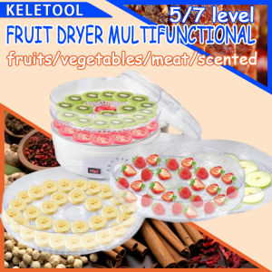 Dried fruit machine food dehydrator electric dehydrator fast food beef jerky machine vegetable meat dryer 5-layer tray