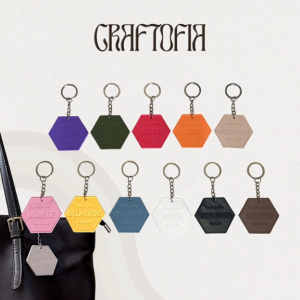 CRAFTOFIA Personalized Wedding Souvenirs/ Keychain/ Giveaways I Premium 3D Printed PLA
