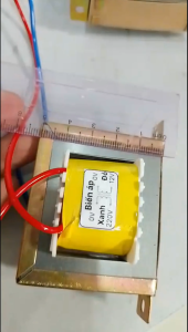 Biến áp 220v ra 12v cách ly dòng 1Ampe
