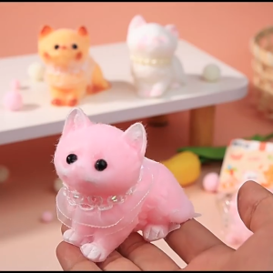 【Squishy Squeezy 】Squishy Kucing/Slime Mainan Anak/Mainan Pencet Anti Stress Silikon Squishy Permukaan Lembut Lucu/ Mainan Dekompresi Kucing