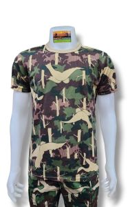 เสื้อยืดอุทยาน เสื้อยืดป่าไม้ เสื้อยืดพราง เกรดไทย