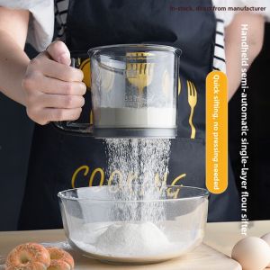 Multifunctional Plastic Handheld Flour Sifter