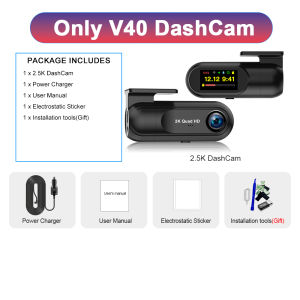 Soam 2K Dash Camera For Cars WiFi DVR Dash Cam Video Recorder Night Vision 24H Parking Monitor Dashcam Support GPS