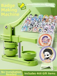 MINGZHUO | Anime Custom Badge Maker 58mm