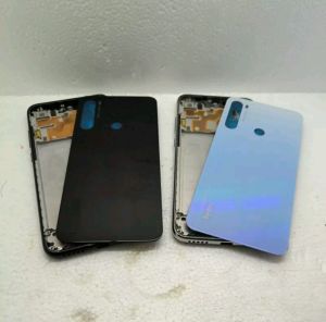 KESING FRAME + BACKDOOR XMI REDMI NOTE 8 TUTUP BELAKANG CASING FULLSET SUDAH ADA FLEXIBLE ON OFF DAN TOMBOL LUAR