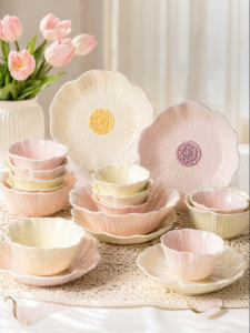 JINGDITAOCI | Attractive Home-use Tableware Set