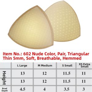 Breathable Enhancement Bra Insert Pads