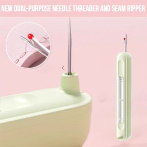 New Dual-Purpose Needle Threader & Seam Ripper: A Must-Have Sewing Craft Tool