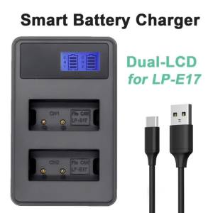 LP-E17 Battery Charger Canon EOS 750D 760D 800D 200D M3 M5 M6 RP MVP CAMERA