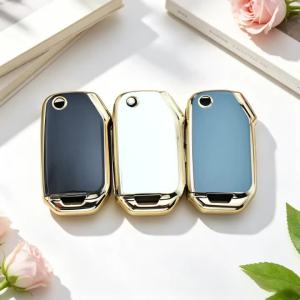 3 buttons Shell Fob for KIA Sportage R GT Stinger GT Sorento Ceed CD Cerato Forte TPU Car Flip Key Case Cover Protective