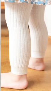 Kids Leggings Spring Baby Boys Girls Pants Newborn Girl Leggings Tights Cotton Stretch Kids Children Knitting Trousers for 0 to 6Years Knit Footless Leggings Stockings Solid Cotton Pantyhose for Infant Toddler