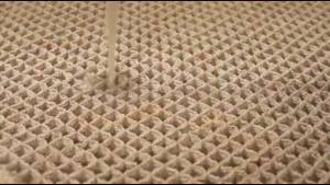 Waffle Bathroom Rugs Soft Non Slip Machine Washable Super Absorbent Bath Mats with Tassels for Bathroom Floor Tub Beside Decor