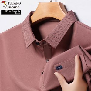 TUCANO | Polo Shirt with Pocket Short Sleeve Large Size for Men Summer Wear Ice Silk