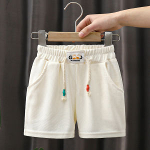 Boys Short Pants Elastic Waist Thin Summer Outdoor Wear Sport Style Childrens Clothing Student Casual Lightweight Trousers