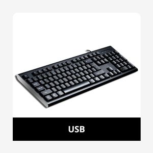 Q9 Bàn Phím Duy Nhất USB Miệng Vuông Kinh Doanh Văn Phòng Nhà PS2 Lỗ Tròn Có Dây Máy Tính Để Bàn Máy Tính