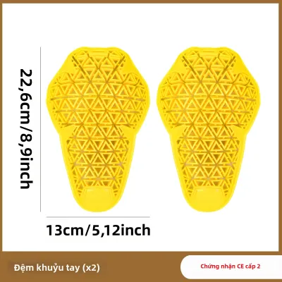WOSAWE | Bộ Bảo Hộ Xe Máy Đạt Chuẩn CE WOSAWE Cấp II - Áo Khoác Miếng Bảo Vệ Lưng/gối/khuỷu Tay/hông Giáp Bảo Vệ Cột Sống Cho Người Lái