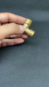 Elbow Pipa Discharge Kompresor Angin Portable 3/4 Hp - 1 Hp Bahan Kuningan