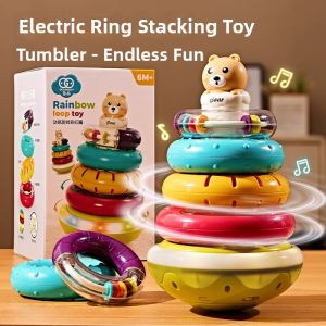 JIHU | Educational Rainbow Tower Toy for Toddlers