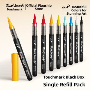 Touch mark | Non-see-through Overlapping Colors Suitable for Students and Children Art Marker Pen