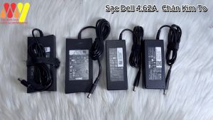 Sạc Laptop Dell 19v 4.62A  KÈM Dây Nguồn - Chân kim to-Bảo hành 18T
