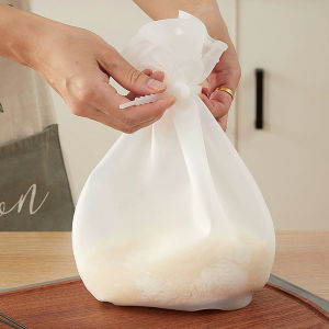 Amoki【Ready in Stock】 Creative Silicone Kneading Dough Bag Kitchen Flour Mixer Bag Versatile Dough Mixer Tools
