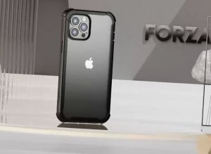 Clayco Forza Ốp Cho iPhone 13 Pro Max 6.7 Inch 2021 Bảo Vệ Màn Hình Tích Hợp Phát Hành Ốp Gồ Ghề Hai Lớp Với Ốp TPU Mềm Toàn Thân