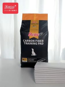 PETCELSIOR Dono Carbon Fiber Training Pee Poop Pads Disposable Charcoal pad