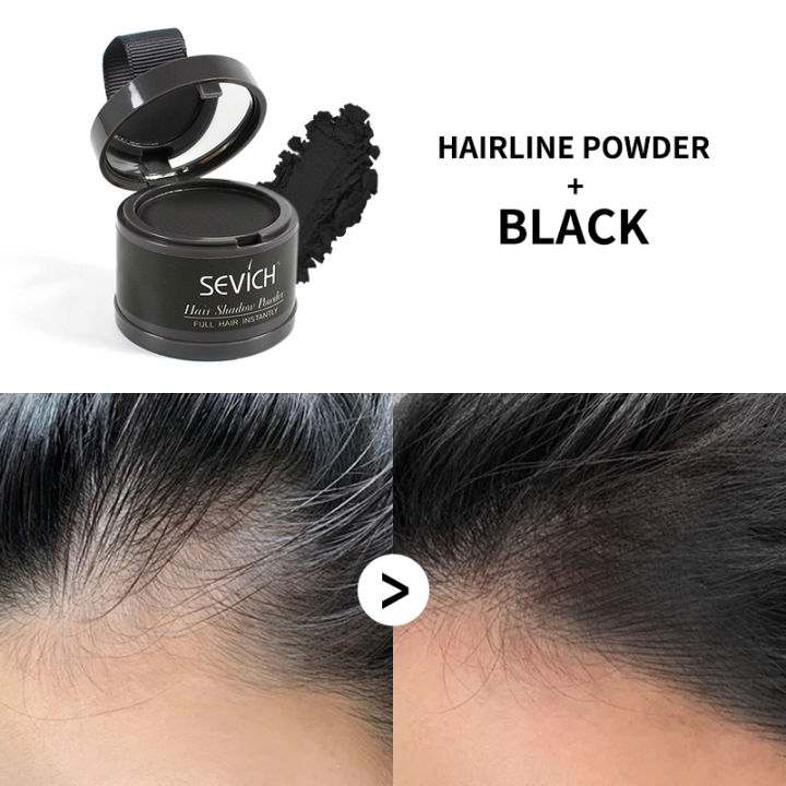 （Buy 1 Take 1）SUAKE Hair Shadow Powder Quick Concealer Hairline Black ...