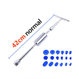 Bộ Dụng Cụ Kéo Sửa Chữa Vết Lõm Ô Tô 12/42/58cm Bộ Dụng Cụ Loại Bỏ Vết Lõm Thân Xe Tự Động Với Búa Trượt Búa Ngược Và 18 Chiếc Dụng Cụ Kéo Keo