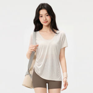 aziztas | Loose Thin Sports Top