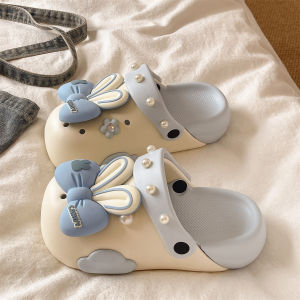 QIAOHUI | Anti-slip EVA Thick Sole Cute Summer Outdoor Slip On Clogs
