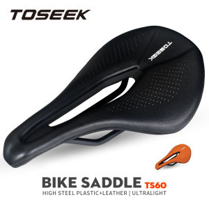 TOSEEK EVA Ultralight Breathable Comfortable Seat Cushion Bike Racing Saddle Bicycle Seat MTB Road Bike Saddle Parts Components