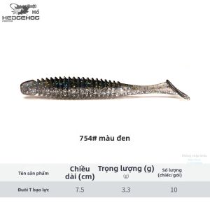 HEDGEHOG FORCES | Mồi Nhựa Có Đuôi T Gây Ồn