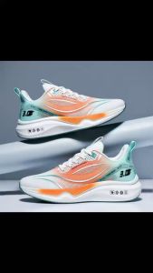 Astrid ของใหม่ 2025 รองเท้าผ้าใบผู้ชาย รองเท้าแฟชั่น รองเท้ากีฬา มี3สี（ส้ม ดำ ฟ้า）A0188 พร้อมส่ง