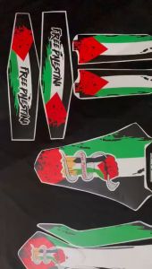 Decal Stiker KLLX Gordon: Variasi Striping Hijau Hitam & Custom Full Body