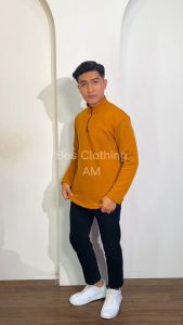 Sweater Comfy Zipper Premium / Baju Kurta Comfy Exclusive / Atasan Kurta Diamond Knit
