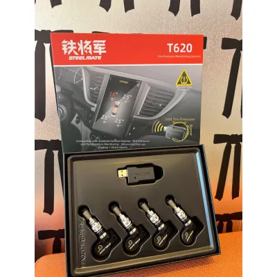 Steelmate | Wireless Solar-powered TPMS Built-in Monitor