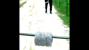 10/50/100 Meters Steel Barbed Fence anti-climb steel sharp razor protect fence galvanized anti-rust steel wire Barbed wire