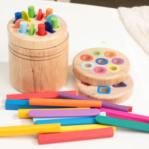 Montessori Educational Color and Shape Sorting Box Matching Cognitive Toy